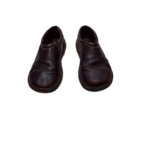 womens born glen loafer leather slip on flat casual size 8.5